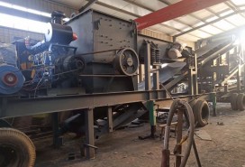 移动制砂生产线发货云南