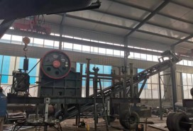 颚破机移动破碎站