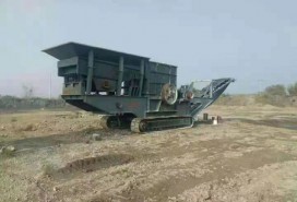 履带式移动破碎站